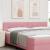 Tăblie cap cu headboard Roz 200 cm Piele artificială GartenMobel Dekor