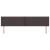 Tăblie cap cu headboard Maro închis 200 cm Piele artificială GartenMobel Dekor