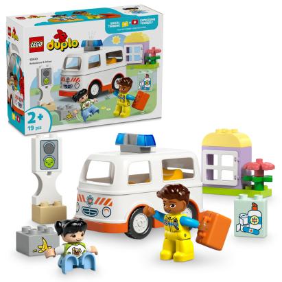 LEGO Ambulanta si sofer Quality Brand