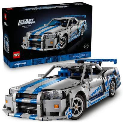 LEGO Masina Nissan Skyline GT-R (R34) din Mai furios, mai iute Quality Brand
