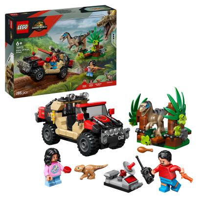 LEGO Evadare off-road din calea unui Velociraptor Quality Brand