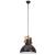 Lampă suspendată industrială, negru, 40 cm, 25 W, rotund, E27 GartenMobel Dekor