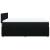 Pat box spring cu saltea, negru, 140x200 cm, textil GartenMobel Dekor