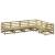 Set canapea de grădină, 6 piese, lemn de pin tratat GartenMobel Dekor