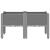 Jardinieră de grădină cu picioare, gri deschis, 80x40x42 cm, PP GartenMobel Dekor