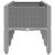 Jardinieră de grădină cu picioare, gri deschis, 120x40x42cm, PP GartenMobel Dekor
