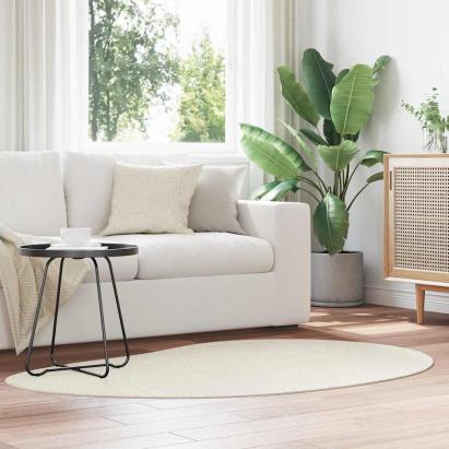 Covoare de zonă Crem 120 x 170 cm Poliester GartenMobel Dekor