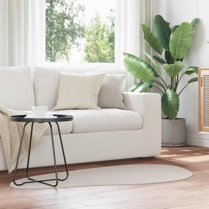 Covoare de zonă HUARTE Nisipiu 80 x 150 cm Poliester GartenMobel Dekor