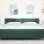 Tăblie cap cu headboard Verde închis 180 cm Piele artificială GartenMobel Dekor