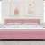 Tăblie cap cu headboard Roz 180 cm Catifea GartenMobel Dekor