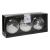 Set 3 globuri Craciun din sticla, diametru 8 cm, transparente Household NewTrend