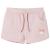 Pantaloni scurți pentru copii cu șnur, roz deschis combinat, 128 GartenMobel Dekor
