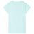 Tricou pentru copii, turcoaz deschis, 140 GartenMobel Dekor