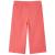 Pantaloni pentru copii cu picioare largi, corai, 128 GartenMobel Dekor