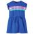 Rochie pentru copii cu șnur, albastru cobalt, 116 GartenMobel Dekor