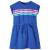 Rochie pentru copii cu șnur, albastru cobalt, 128 GartenMobel Dekor