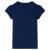 Tricou pentru copii, bleumarin, 128 GartenMobel Dekor