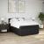 Pat box spring cu saltea, negru, 160x200 cm, textil GartenMobel Dekor