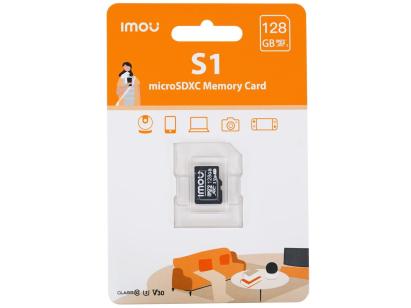 Card MicroSD, 128GB, Clasa 10, citire 95 Mbps, scriere 38 Mbps, IMOU, ST2-128-S1, MICROSD128-IMOU SafetyGuard Surveillance