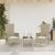 Set mobilier de grădină cu perne, 3 piese, bej, poliratan GartenMobel Dekor