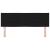 Tăblie cap cu headboard Negru 144 cm Piele artificială GartenMobel Dekor