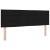 Tăblie cap cu headboard Negru 144 cm Piele artificială GartenMobel Dekor