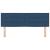 Tăblie cap cu headboard albastru 144 cm Piele artificială GartenMobel Dekor