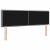 Tăblie cap cu headboard Gri deschis 160 cm Piele artificială GartenMobel Dekor