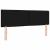 Tăblie cap cu headboard Negru 160 cm Piele artificială GartenMobel Dekor