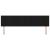 Tăblie cap cu headboard Negru 180 cm Piele artificială GartenMobel Dekor