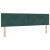 Tăblie cap cu headboard Verde închis 180 cm Catifea GartenMobel Dekor