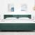 Tăblie cap cu headboard Verde închis 180 cm Catifea GartenMobel Dekor