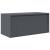 Dulap de depozitare cu depozitare Antracit 90 x 40 x 40 cm Oțel GartenMobel Dekor