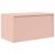 Dulap de depozitare Roz 80 x 40 x 40 cm Oțel Laminat la Rece GartenMobel Dekor