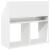 Raft pentru copii Alb lucios 72,5 x 29,5 x 69 cm Lemn compozit GartenMobel Dekor