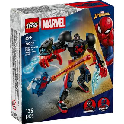 LEGO MARVEL ROBOTUL LUI MILES MORALES VS OMUL PAIANJEN 2099 76337 SuperHeroes ToysZone