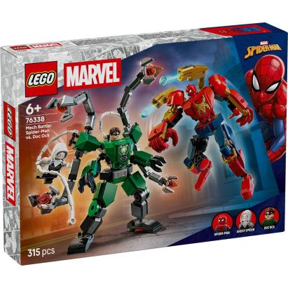 LEGO MARVEL BATALIA ROBOTILOR OMUL PAIANJEN VS DOC OCK 76338 SuperHeroes ToysZone