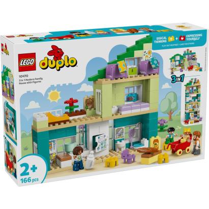 LEGO DUPLO CASA MODERNA DE FAMILIE 3 IN 1 CU FIGURINE 10470 SuperHeroes ToysZone