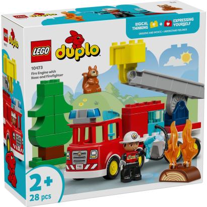 LEGO DUPLO CAMION DE POMPIERI CU FURTUN SI POMPIER 10473 SuperHeroes ToysZone