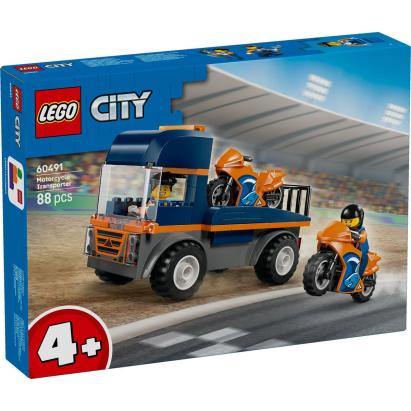 LEGO CITY TRANSPORTOR DE MOTOCICLETE 60491 SuperHeroes ToysZone