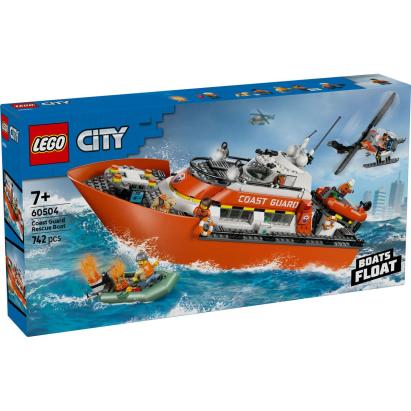 LEGO CITY BARCA DE SALVARE SI ELICOPTER ALE PAZEI DE COASTA 60504 SuperHeroes ToysZone