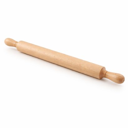 Sucitor din lemn 47 cm – diametru 4,1 cm, prindere stabilă, pentru aluaturi Handy KitchenServ