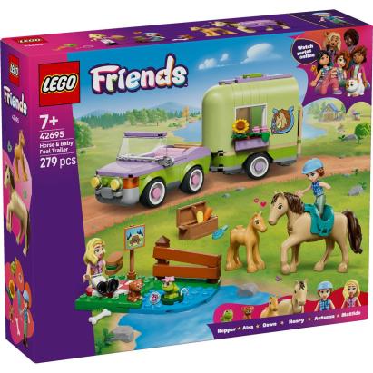 LEGO FRIENDS REMORCA PENTRU CAL SI MANZ 42695 SuperHeroes ToysZone