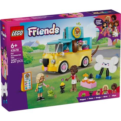 LEGO FRIENDS FURGONETA CU ACCESORII PENTRU ANIMALE DE COMPANIE 42678 SuperHeroes ToysZone