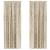Cortine din catifea cu perdele 2 pcs Crem 245 x 140 cm Catifea GartenMobel Dekor