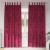 Cortine din catifea cu perdele 2 pcs bordo 260 x 140 cm Catifea GartenMobel Dekor