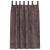 Cortine din catifea cu perdele 2 pcs Maro 175 x 140 cm Catifea GartenMobel Dekor