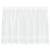 Cortină din Dantelă cu perdele Alb 120 x 200 cm Poliester GartenMobel Dekor