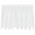 Cortină din Dantelă cu perdele Alb 200 x 120 cm Poliester GartenMobel Dekor