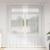 Cortină din Voile 2 pcs Gri deschis 225 x 140 cm Poliester GartenMobel Dekor